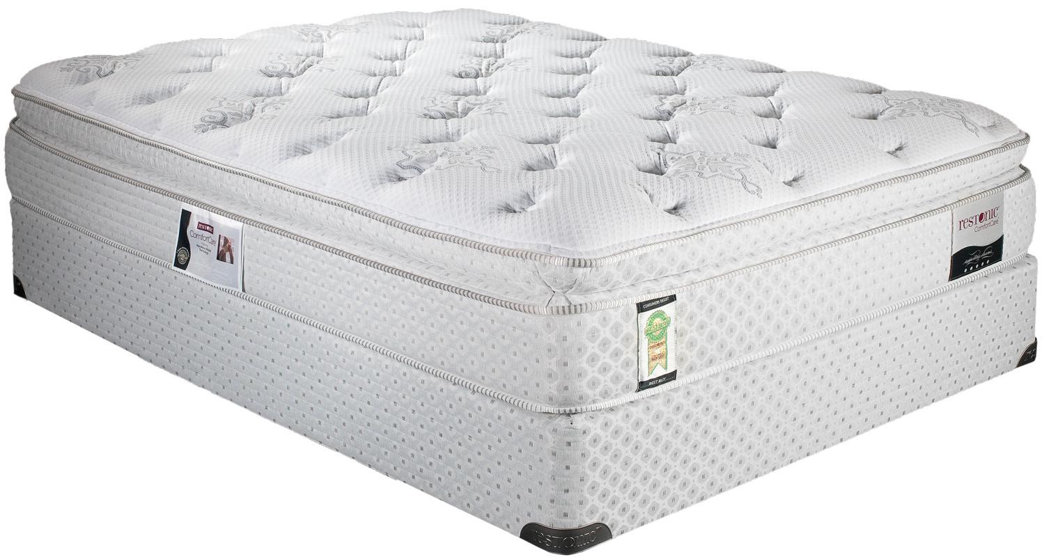 Queen Euro Top Mattress by Restonic Wolf and Gardiner